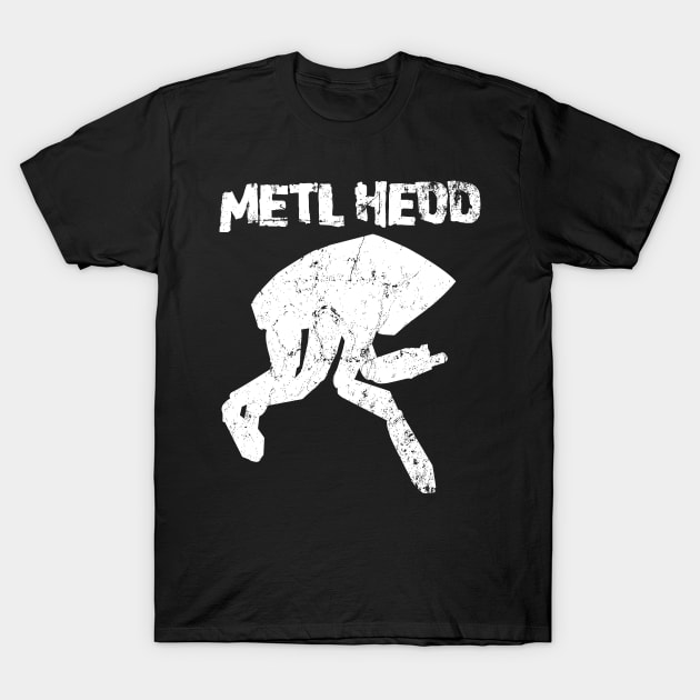 METL HEDD T-Shirt by MindsparkCreative